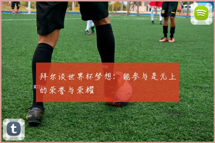 拜尔谈世界杯梦想：能参与是无上的荣誉与荣耀